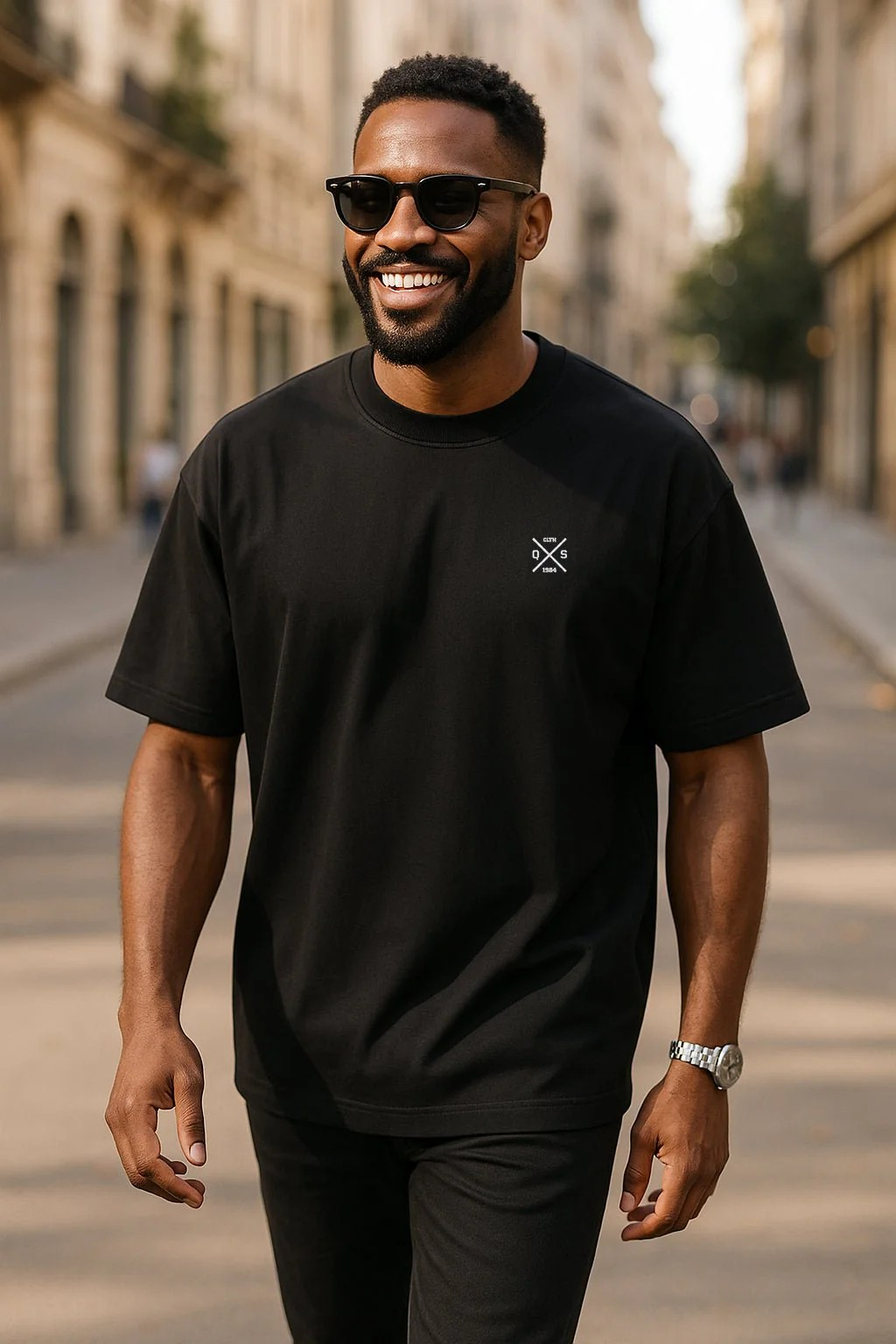 Tee QS Classique Noir
