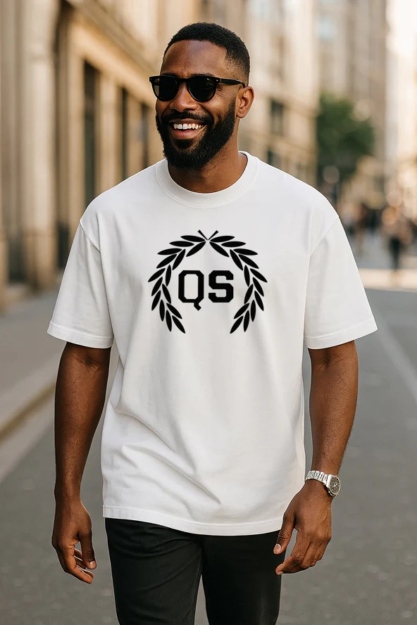 Tee QS Laurel Blanc